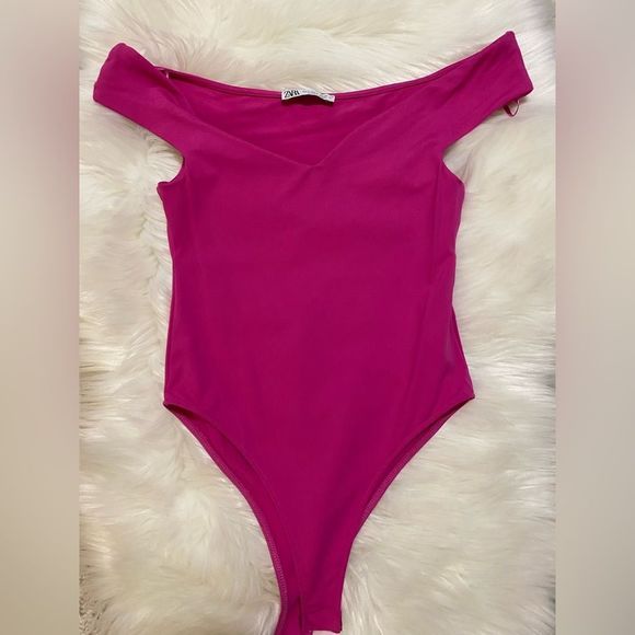 ZARA STRETCH BODYSUIT  - Picture 9 of 10